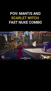 Fast Nuke Combo Luna and Scarlet Witch ULT Marvel Rivals #fypviralシ #marvelcomics #gamingcommunity #marvelrivals #scarletwitch | Josiah Sky