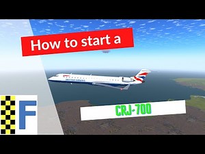 How to start a CRJ 700 FlightGear
