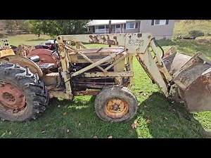 New to the farm ford 4000 industrial backhoe