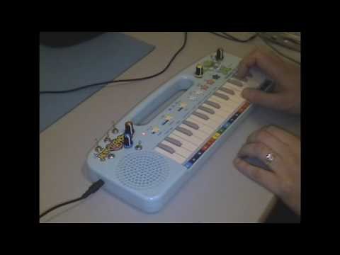 Circuit Bent Casio EP-10 Muppet Babies Keyboard by freeform delusion