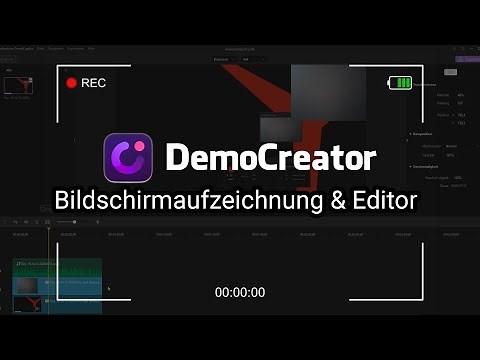 Wondershare DemoCreator Tutorial: Einfache Bildschirmaufzeichnung und Videobearbeitung