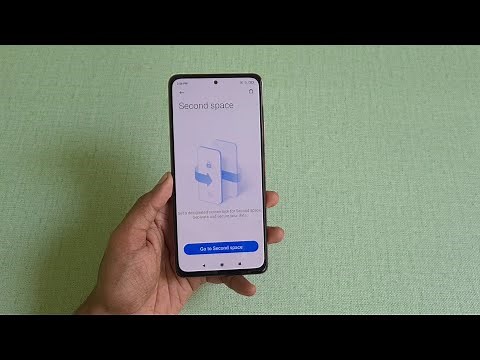 Redmi Note 10 Pro : How to use Second Space