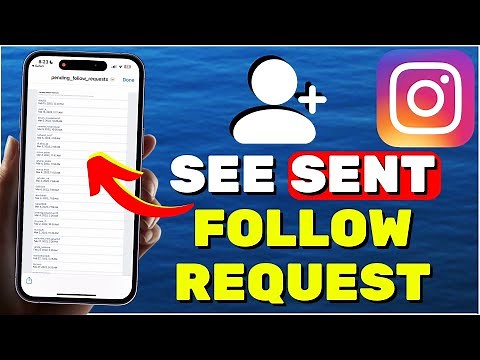 How to See Sent Follow Requests on Instagram