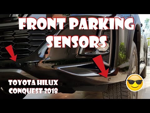 Steelmate Ebat C1 Parking Sensor | Detailed Installation | Toyota Hilux Conquest 4x4 AT 2018