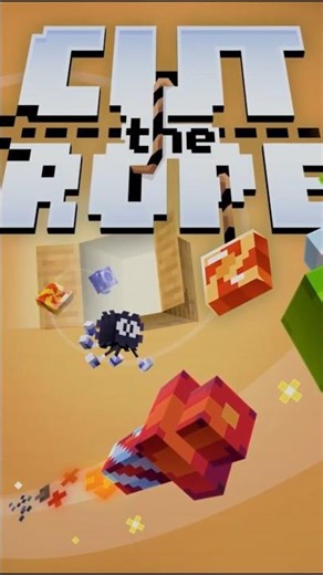 Cut the Rope in Minecraft (Spanish Dub) #minecraft #cuttherope