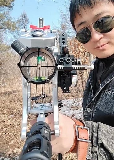 Steel Ball Compound Bow for Precision Archery