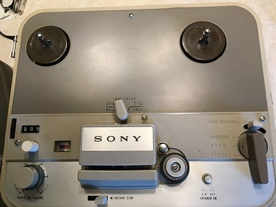 Sony TC102-7" reel to reel tape recorder 100% working order. | eBay