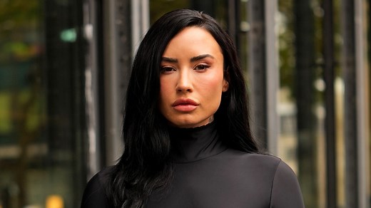 Demi Lovato goes pantless & braless in just a bodysuit after drastic weight loss