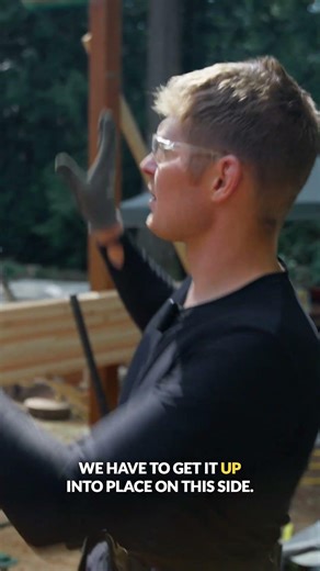 BIG Beam Build In Major Seattle Backyard Renovation! #diy #backyard #construction #home #homedecor