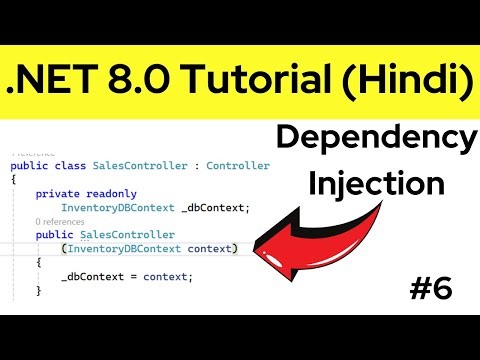 .NET 8.0 Admin Dashboard - Dependency Injection - Part 6