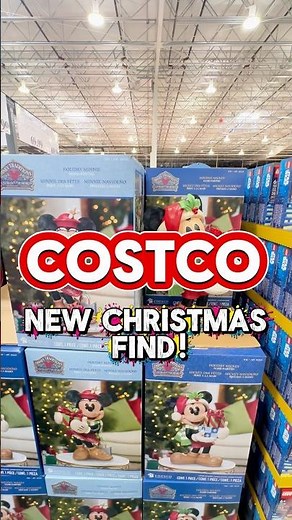 New At Costco: Disney Holiday Statue Mickey by Jim Shore🎄#costcofinds #christmasdecorations
