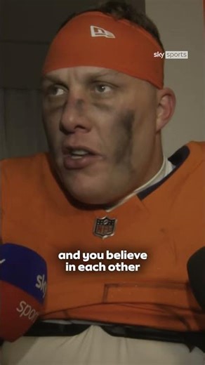 "We never stopped believing!" 💪 A heartfelt message from Broncos' Garrett Bolles 🗣️