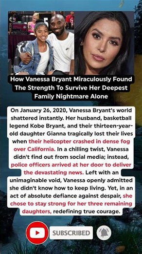 Vanessa Bryant Breaks Silence On The Secret Promise That Kept Her Alive