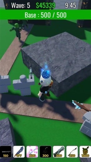 Testing Wave 5 of The Double Trouble Mode of My Tower Defense Game