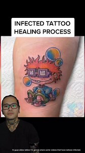INFECTED TATTOO HEALING PROCESS ADVICE #fypシ゚ #fyp #everyone #followers #fbpost #foryou #fbreels23 #reelsviralシ #fypシ゚viralシ #fbreelsfypシ゚viral #reeloftheday #reelsfb #reelsvideo #reelsofinstagram #reelsfypシ2023 #reelitfeelit #fypシツ #fyppage #tattoolife #tattooed #tattoos #tattooart #tattooartist #tattooshop #tattooist #tattoostudio | Cover-up Tattoo Meanings and Ideas