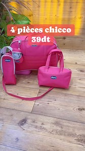 4 pieces chicco 39 dt seulement #sac maman # trousse produits # cache biberon isotherme # porte sucette | PHARMAsanté