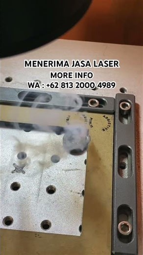 MENERIMA JASA LASER APAPUN DENGAN MESIN GALVO MORE INFO WA ADMIN #fypシ #trending #laserengraving