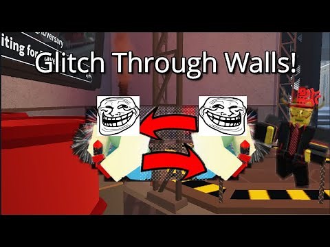 How to glitch through walls in TDS. (Firework Required) | ROBLOX