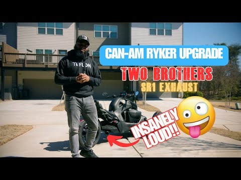 Upgrading My Can-am Ryker With the Two Brothers SR1 Slip-on Exhaust