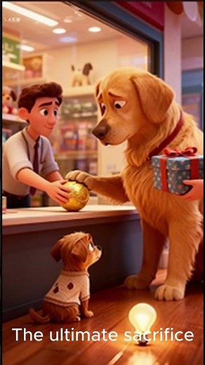 Max's Ultimate Birthday Sacrifice 🎂💝 #goldenretriever #animalstories