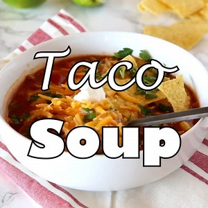 597K views · 665 reactions | This Taco Soup is the best way to warm up on a cold night. All my favorite flavors in one bowl and ready in 20 minutes! Get the recipe - https://dinnersdishesanddesserts.com/easy-taco-soup-recipe/ | Dinners, Dishes and Desserts | Facebook
