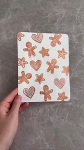 23K views · 920 reactions | Cute gingerbread card  #handmadecard #christmascard #watercolorcards #diygiftideas #diyideas #craftsofinstagram #reels #explorepage✨ #diy #tutorial #feliciaheesen #crafts #christmascrafts #dollartreediy #dollartreecrafts #christmas #itsbeginningtolookalotlikechristmas | Felicia Heesen | Facebook