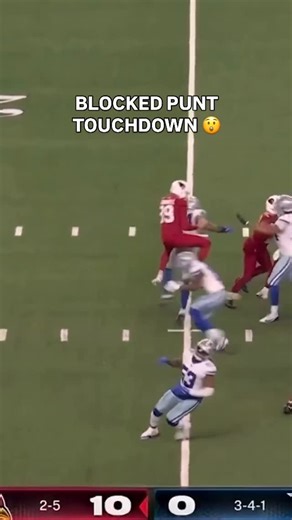 TSN on Instagram: "The Cowboys blocked the punt for a touchdown 🔥"