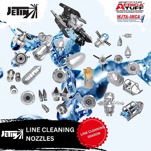 #AfricaTuff HP PIPE CLEANING EQUIPMENT Africatuff supplies ultra high pressure water jetting tools and equipment rated up to 40 000 psi (2757 bar) for a wide variety of water jetting applications. Africatuff is committed to assisting our customers select the right tool for the job, ensuring ease of use, efficiency and most importantly safety. Just some of the tools we stock are: Nozzles, Sapphire uhp rated and compatible with all the major hydro blasting brands. Guns, dump guns and air rotationa