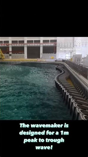 184 Flap Paddles Working Together in a Wave Tank