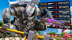 【Apex/Cloudyatnight】排位里最激进的胖子身法