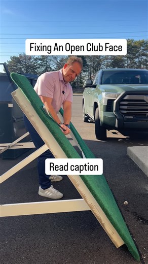 Kyle Morris on Instagram: "Open face vs. neutral face at takeaway — this is where most swing issues begin. • An open face early (leading edge pointing away from your spine) forces compensations later • This often leads to an over the top move, flipping, early extension, and inconsistent contact • The body senses the open face and tries to “save” it at impact — timing becomes an issue Now compare that to a neutral face at takeaway 👇 • Clubface matches your spine angle early • Club stays organize