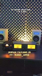 7.4K views · 54 reactions | Vu meter selector 2 in 2 out | miniatur sound system | Facebook