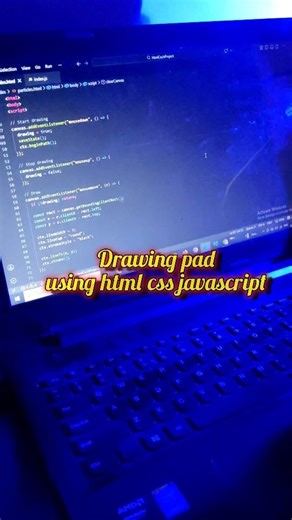 using html css JavaScript create simple drawing pad❤🎨 #shorts #shortvideo #viral #CreativeSonali29