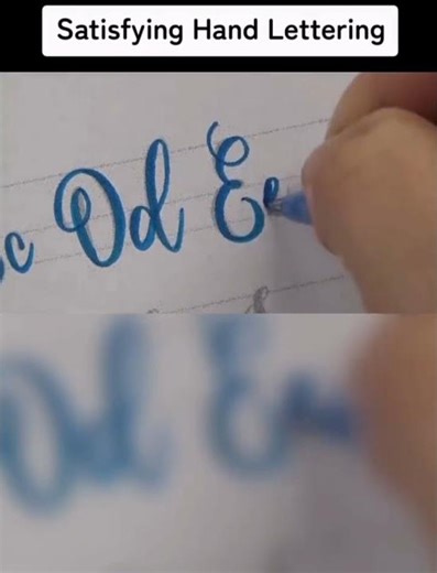 Anyone Can Draw Cursive in 60 Seconds 😍✍️ | Easy Handwriting Trick #shorts