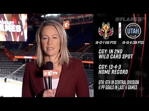 Game Day | Flames vs. Utah HC - 02.01.25