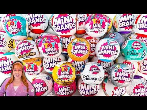 🩷 UNBOXING EVERY MINI BRANDS EVER MADE!! 📦 30 Balls! The Ultimate Mini Brands Marathon (1 Hour+)