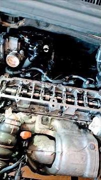 V4 - Start-up and completion of work on oil leak in the cylinder head of a 2016 Peugeot 5008 #plu...