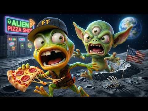 Crazy Funky Frog : DON’T Steal Alien Pizza! - Danza Kuduro (Official Video)