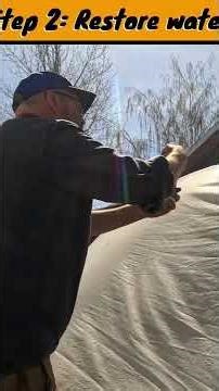 Maintenance for you expensive TENT