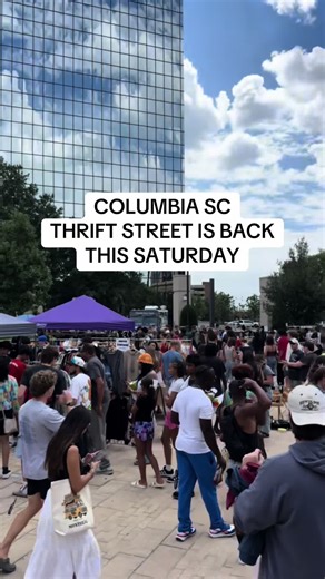 THRIFT STREET VINTAGE MARKET ‼️THIS SATURDAY, MARCH 28TH‼️ 📍COLUMBIA ART MUSEUM:DURING SODA CITY📍 ⏰10AM TO 3PM⏰ 🛍️ADMISSION IS FREE FOR ALL SHOPPERS🛍️ 🧥30 VENDORS🧥 ‼️ FREE DEPOP TOTE BAGS‼️ 🌻🌻🌻🌻🌻🌻🌻🌻🌻🌻🌻🌻🌻🌻🌻🌻🌻 WE ARE BRINGING YOU 30 VENDORS WITH A VARIETY OF VINTAGE CLOTHIN’, ART, AND OTHER NOVELTIES, SUCH AS DIGITAL CAMERAS, RECORDS, AND HANDMADE JEWELRY DON’T FORGET ABOUT SODA CITY SATURDAYS, WITH TONS OF FOOD AND FRESH GOODS! GRAB SOMETHING TO EAT AND COME SHOP! poster de