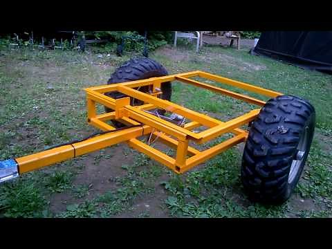 Homemade ATV dump trailer