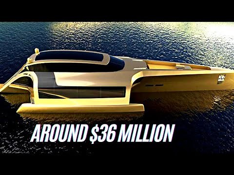 INSIDE $36,000,000 LUXURY TRIMARAN | 7 BEST TRIMARAN FOR CRUISING AROUND THE WORLD 💸💸