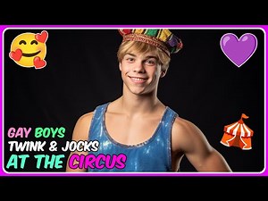 🩷 Who Wants to GO to the CIRCUS 🎪 To see these Beautiful Gay Twink & Jock Boys? 🏳️‍🌈 🩷