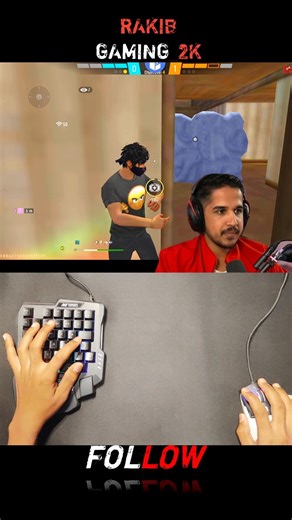 Free Fire Gaming keyboard mouse🖱️⌨️📲 Gameplay #mixpro #geekgamer #shorts #shortsviral #youtubeshorts