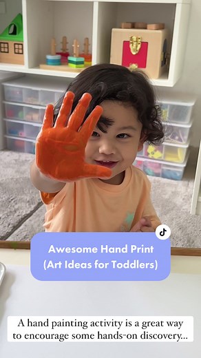 Toddler Handprint Art Activities for Kids