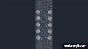 Ion Exchange Chromatography Animation on Make a GIF