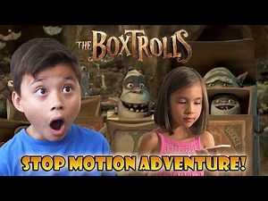 THE BOXTROLLS to the RESCUE! Stop Motion Adventure!