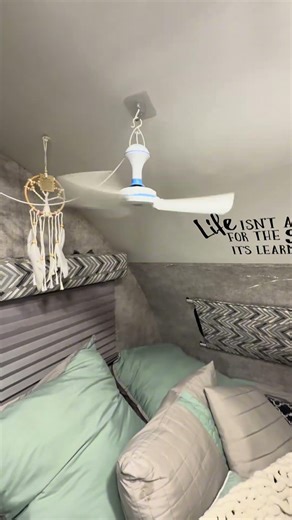 USB Powered Portable Ceiling Fan for Camping & RV