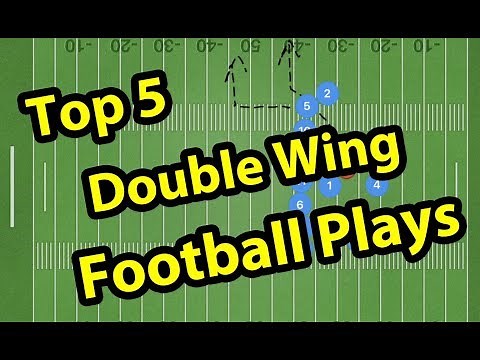 Top 5 Double Wing Football Plays | Football Plays For Youth