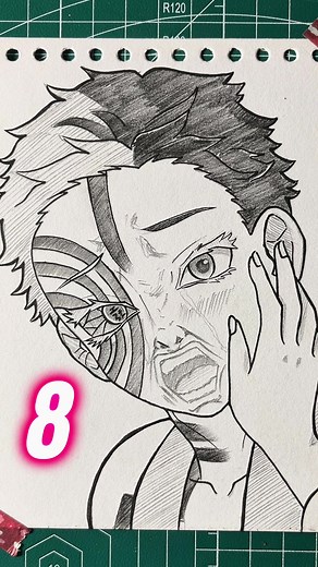 Draw Akaza from Demon Slayer: A Step-by-Step Guide